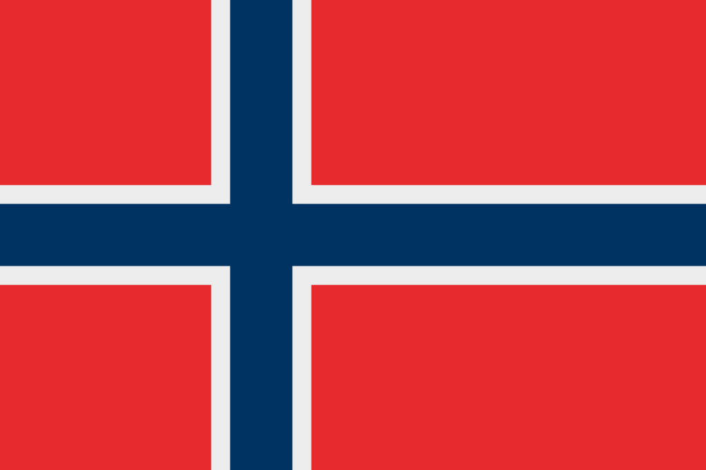 Flagge der Norwegen